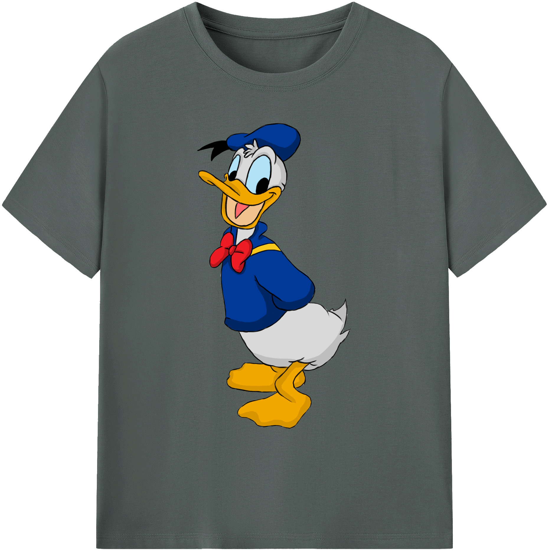ミッキーマウス Mickey Mouse 綿100％ メンズ半袖Tシャツ｜肌触りやわらか＆通気性